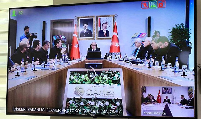 Vali Karakaya 'Uluslararası Afet Risklerinin Azaltılması Günü' toplantısına katıldı