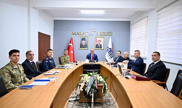 Vali Seddar Yavuz başkanlığında asayiş koordinasyon toplantısı gerçekleştirildi