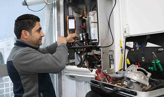 Van'da aşırı soğuklar kombi yetkili servislerinde yoğunluk oluşturdu