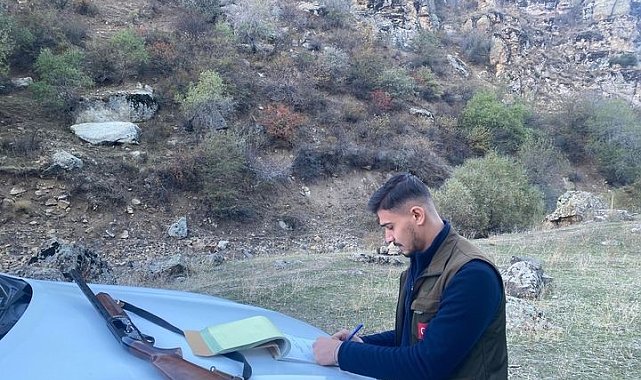 Van'da kaçak avlanan şahsa 1 şahsa 11 bin 548 lira ceza