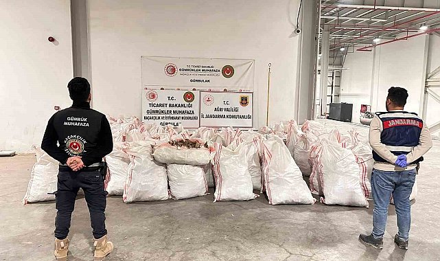 Ağrı'da 4 ton 503 kilogram metanfetamin ele geçirildi