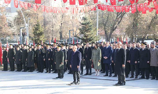 Ağrı'da Atatürk'ü anma töreni düzenlendi