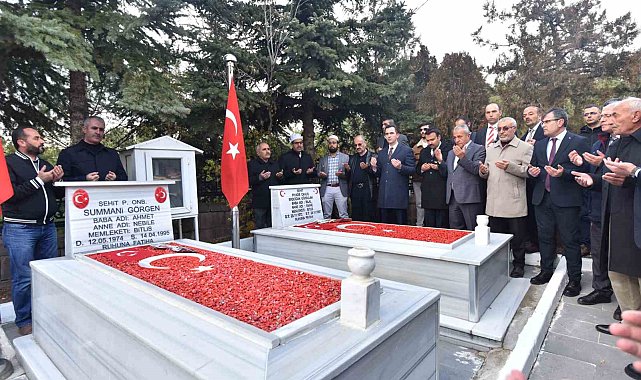 Ahlatlı şehitler anıldı