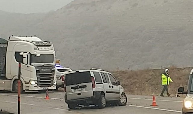 Aşkale'de trafik kazası: 1 yaralı
