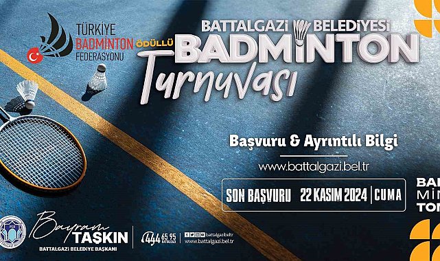 Battalgazi'de Badminton heyecanı
