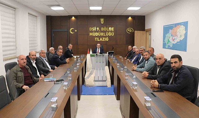 Battalgazi'de sulama suyu projeleri ele alındı