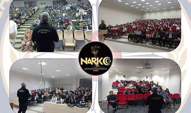 Elazığ'da Narko-Gençlik ve Narko-Rehber eğitimi