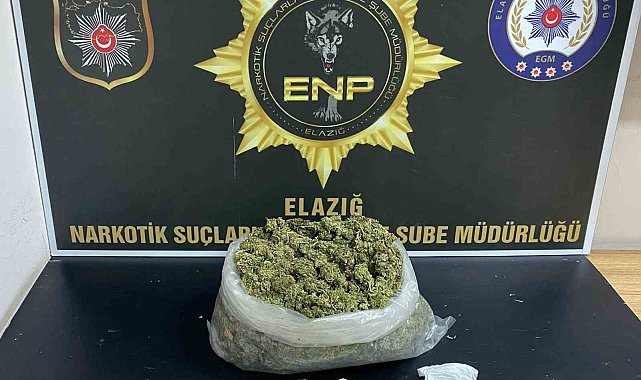Elazığ'da uyuşturucu operasyonu: 3 tutuklama