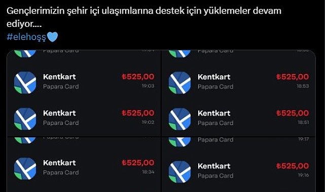 Elmalı'dan öğrencilere ulaşım desteği