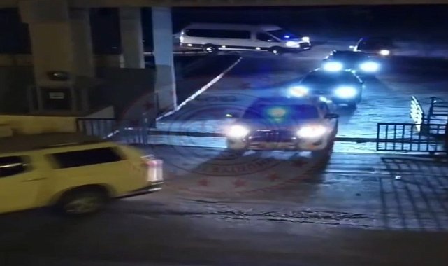 Erciş'te asayiş operasyonu
