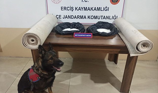 Erciş'te uyuşturucu operasyonu