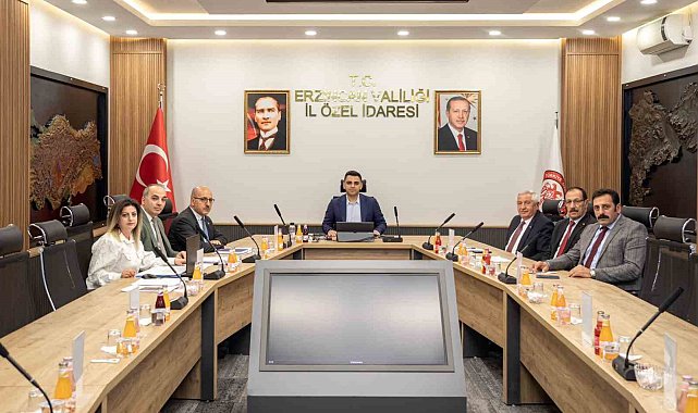 Erzincan İl Encümen Toplantısı yapıldı