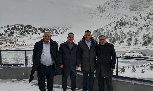 Erzincan İl Genel Meclisi Ergan Kayak Merkezi'nde
