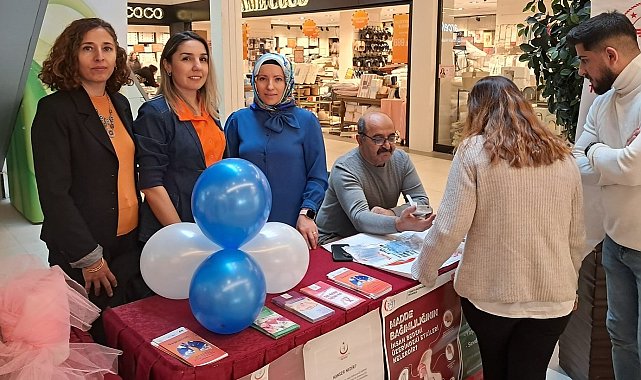 Erzincan'da Dünya Diyabet Günü kapsamında stant açıldı