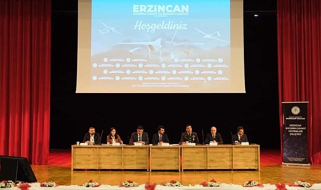 Erzincan'da "Savunma Sanayi Yatırımları Çalıştayı" düzenlendi