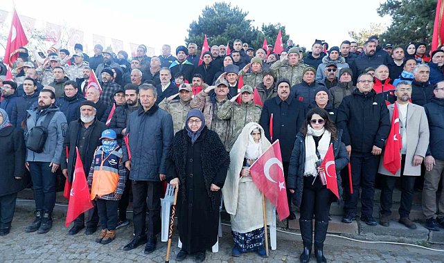 Erzurum'da 147 yıl önceki kahramanlık ruhu bir kez daha yaşatıldı