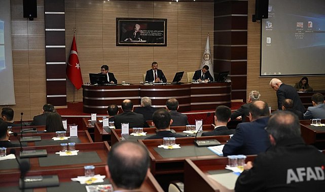 Erzurum'da kış tedbirleri için toplandılar