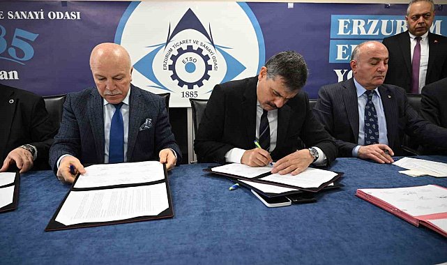 Erzurum'da nitelikli işgücü yetiştirme programı için işbirliği protokolü imzalandı