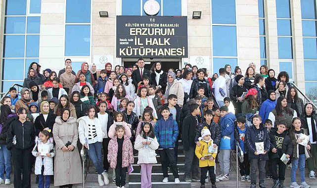 Erzurum'da "Okuyarak büyüyen nesiller" programı