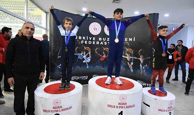 Erzurum'da Short Track Federasyon kupası heyecanı