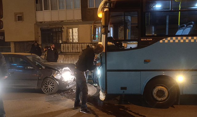 Erzurum'da trafik kazası: 1 yaralı