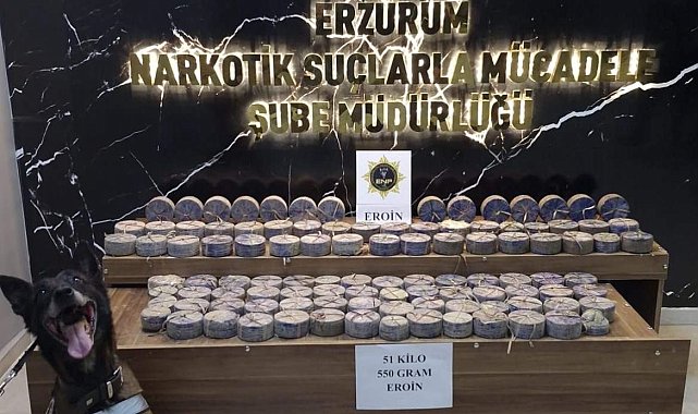 Erzurum'da uyuşturucu operasyonu