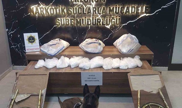 Erzurum'da uyuşturucu operasyonu