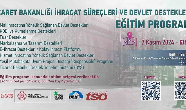 ETSO'dan yatırımcılara yönelik kamu destek ve teşvik eğitim programı