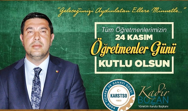 "Geleceğimizi aydınlatan ellere minnetle..."