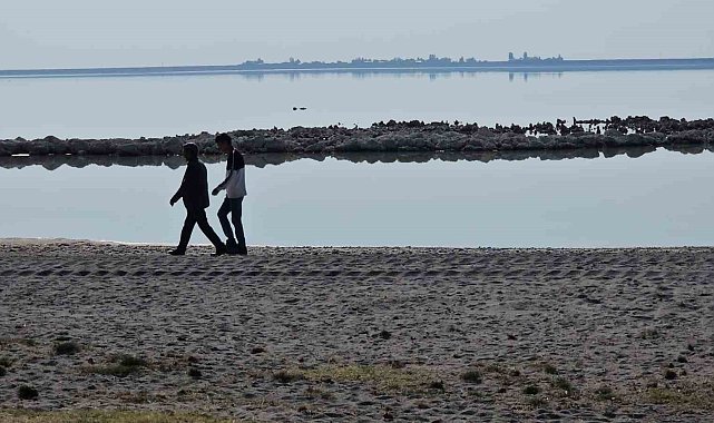 Havalar soğudu Arin Gölü'nün renkli misafirleri yerini ördeklere bıraktı