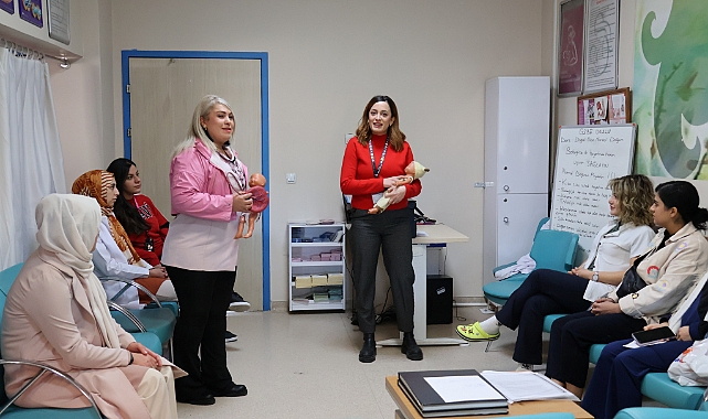Iğdır'daki gebe okulu İran ve Nahçıvan'dan anne adaylarına da hizmet veriyor