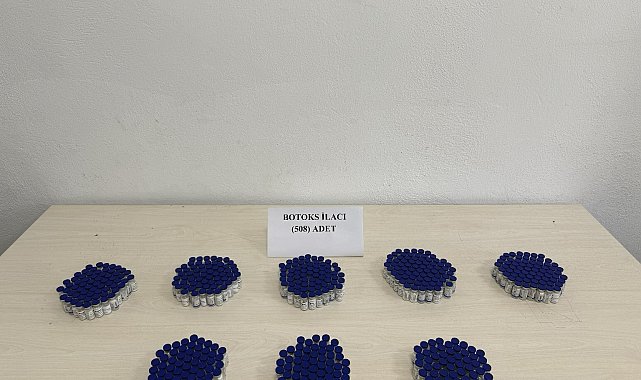 Iğdır'da 2 milyon lira değerinde botoks ilacı geçirildi