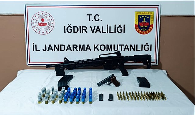 Iğdır'da kaçak silah ticareti operasyonu: 2 şüpheli yakalandı
