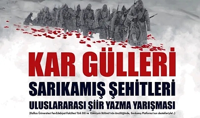 "Kar Gülleri Uluslararası Şiir Yazma Yarışması" sonuçlandı