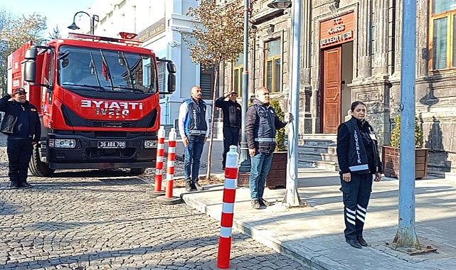 Kars, Büyük Önder Atatürk'ü andı