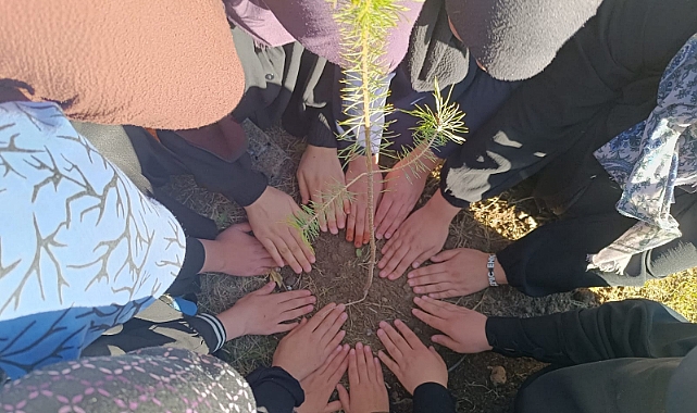 Kars’ta fidan dikim etkinliği devam ediyor