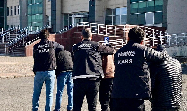 Kars'ta uyuşturucu operasyonu: 2 tutuklama