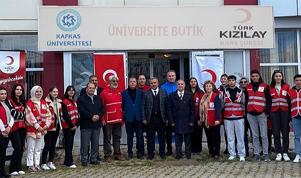 KAÜ'de Kampüs Kızılay Butik hizmete başladı