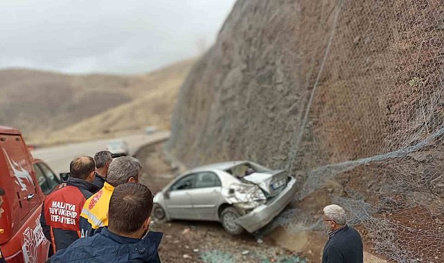 Malatya'da trafik kazası: 1 yaralı