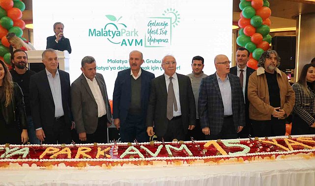MalatyaPark AVM 15. yılını coşkulu bir etkinlikle kutladı