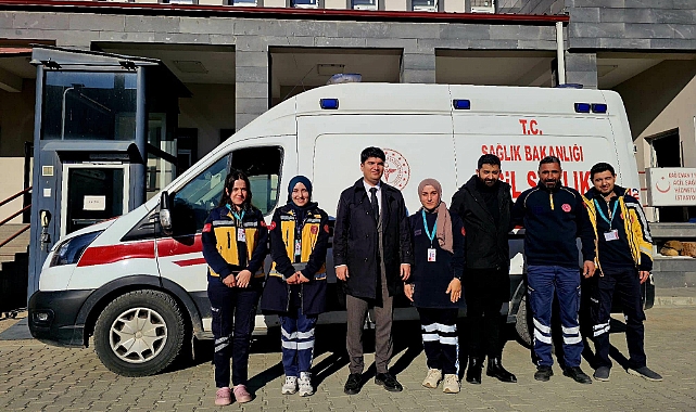 Müdür Aydın 112 istasyonlarını ziyaret etti