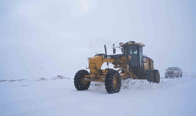 Muş'ta 45 köy yolu ulaşıma kapandı