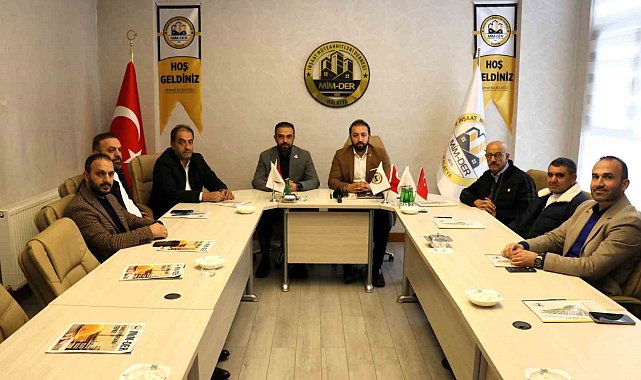 MÜSİAD Malatya şubesi ve MİMDER yönetimi, kentin inşası için bir araya geldi
