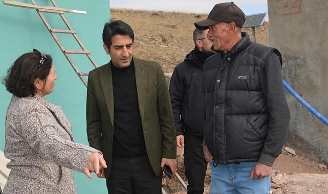 Sarıkamış Kaymakamı Aslantatar, menfez ve su deposu çalışmalarını yerinde gördü
