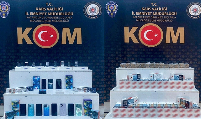 Sarıkamış'ta kaçakçılık operasyonu