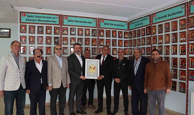 Şehit Yakınları ve Gaziler Genel Müdürü Kurt, BİŞHAK Başkanı Baysal ile görüştü