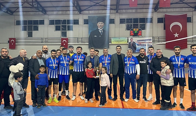 Selim'de voleybol turnuvası şampiyonu belli oldu