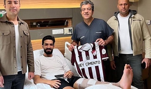 Sezonu kapatan Elazığsporlu Burak Aydın ameliyat oldu