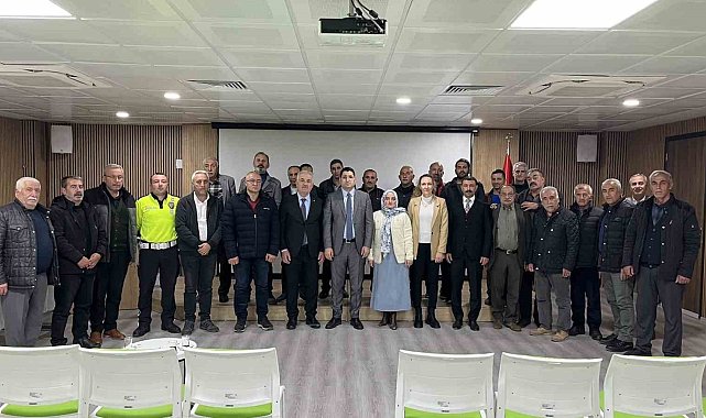 Taksicilere "Etkili İletişim ve Turizm Değerlerimiz" konulu seminer verildi