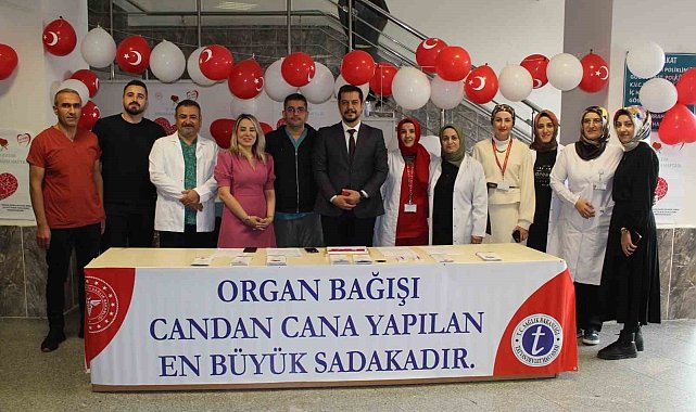 Tatvan Devlet Hastanesinde "Organ Bağışı Haftası" etkinliği düzenlendi